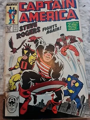 Buy Marvel Comics Captain America #337 Good Condition • 10£