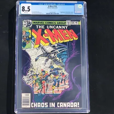 Buy Uncanny X-Men #120 ❄️ CGC 8.5 WHITE Pages ❄️ 1st ALPHA FLIGHT! Marvel Comic 1979 • 143.67£