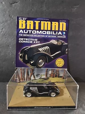 Buy Batman Auomobilia Magazine #57 & Batmobile From Detective Comics #37 New In Case • 7.77£