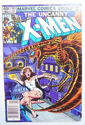 Buy Uncanny X-Men #163 Marvel 1982 Origin Of Binary: Carol Danvers HIGH GRADE LOOK! • 14.74£