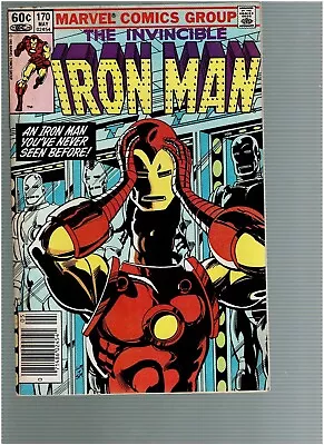 Buy Iron Man #170, FN 6.0, Newsstand; 1st Full Appearance Jim Rhodes As Iron Man • 6.02£