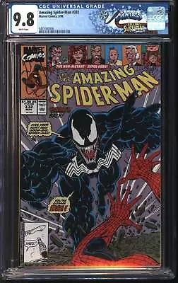 Buy Marvel Comics Amazing Spider-Man 332 5/90 FANTAST CGC 9.8 White Pages • 153.77£