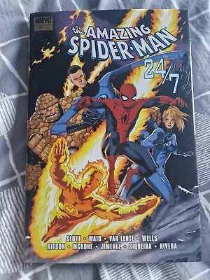 Buy Marvel Amazing Spider-man 24/7 Slott Waid Wells 1st Printing Hardcover • 20£