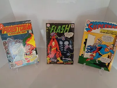 Buy Dc Comics Vintage Classic Comic Lot-superman,flash,firestorm. • 17.75£