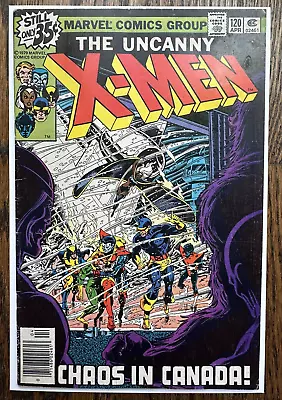 Buy Uncanny X-Men #120 Marvel 1979 Comics Bronze Age 1st App. Alpha Flight Fine/F • 46.59£