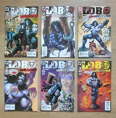 Buy LOBO: UNBOUND #1-6 COMPLETE SET - DC 2003 - Giffen/Horley - VF+ To NM Condition • 23.99£