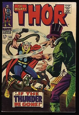 Buy Thor #146 VF- 7.5 Origin Inhumans! Stan Lee! Jack Kirby Art! Marvel 1967 • 20.97£