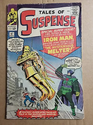 Buy Tales Of Suspense 47 GD Last Golden Armor • 73.78£