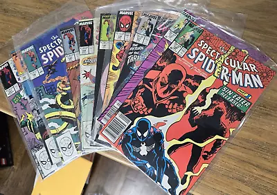 Buy The Spectacular Spider-Man Comics Lot Bundle #134 135 137 138 140 144-146 157 • 13.97£