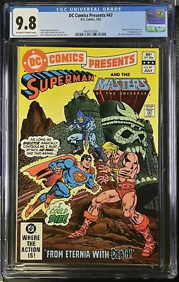 Buy DC Comics Presents #47 (1982) - 1st Appearance Of He-Man & Skeletor - CGC 9.8 • 931.15£