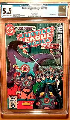Justice League of America #190: Starro vs. JLA “And All The World His  SLAVES!”