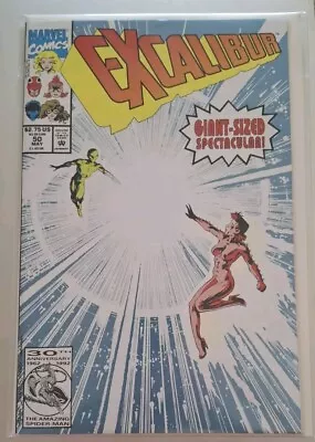 Buy Excalibur #50 Vol 1 - Marvel Comics - Alan Davis Giant Sized.....NEW......💥 • 8.99£
