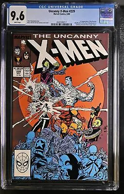 Buy Uncanny X-Men 229 CGC 9.6 1988 4345586017 1st Reavers, Gateway & Tyger Tiger Key • 69.89£