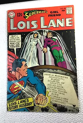 Buy Vintage Comic Book Superman Girlfriend Lois Lane #90 1969 DC Comics Batman Flash • 4.65£