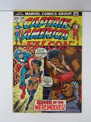 Buy Marvel Comics Captain America & The Falcon No.164 August 1973 (Pg115D) • 23.30£