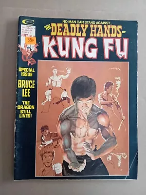 Buy Deadly Hands Of Kung Fu # 14. Neal Adams Cover. Bruce Lee Special Edition. 1975 • 27.99£