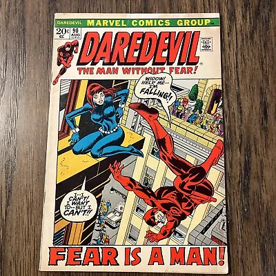 Buy Daredevil #90 1972 Black Widow Origin • 11.64£