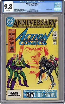 Buy Action Comics #544D CGC 9.8 1983 3705203010 • 116.70£
