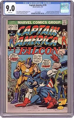 Buy Captain America #170 CGC 9.0 1974 4227108001 • 112.81£