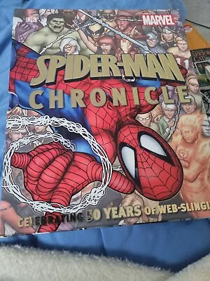 Buy Marvel Spiderman Chronicle 50 Years Of Spider-Man Foreward By Stan Lee • 59.99£