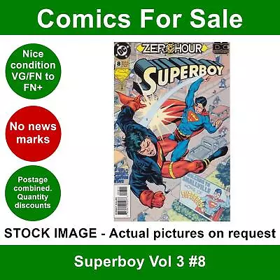Buy DC Superboy Vol 3 #8 Comic - VG/FN+ 01 September 1994 • 3.49£