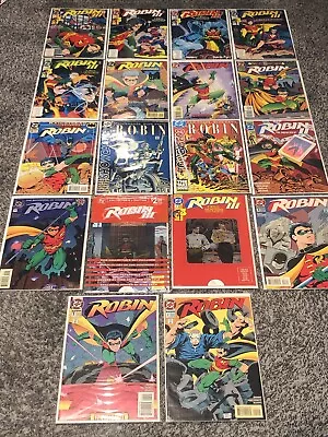 Buy LOT 17 DC COMICS ROBIN CRY Of THE HUNTRESS SHOWCASE 93 ROBIN II & III • 11.64£