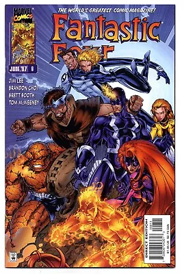 Buy Fantastic Four V2 #8 (1997; Vf+ 8.5) Fault Free - Jim Lee & Brandon Choi • 1.50£