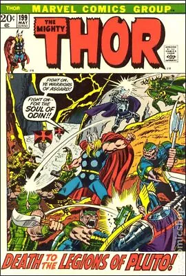 Buy Thor #199 VG 4.0 1972 Stock Image Low Grade • 8.54£