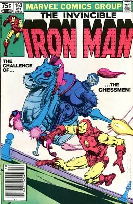 Buy Iron Man Canadian Price Variant #163 FN 6.0 1982 Stock Image • 5.36£