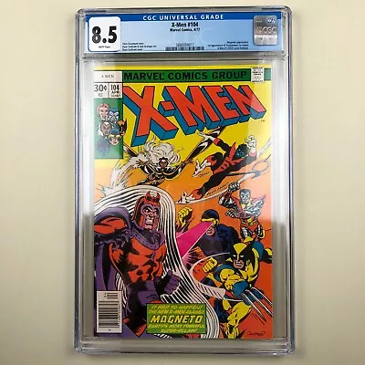 Buy (Uncanny) X-Men #104 (1977) CGC 8.5, 1st Starjammers • 97.25£