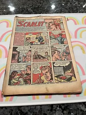 Buy Wow Comics #1 1940-MR.SCARLET 1ST APP AND 1ST MENTION GOTHAM CITY IN COMICS • 504.79£