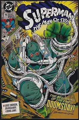 Buy DC Comics SUPERMAN THE MAN OF STEEL #18 1st Full Doomsday NM! • 11.65£
