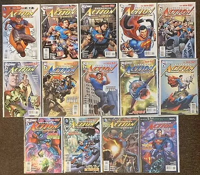 Buy 57 Superman Action Comics The New 52 DC Comics 2012 #0,1,2,3,4,5,6,8,10 Var Lot • 77.65£