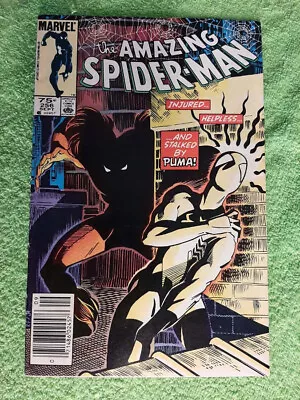 Buy AMAZING SPIDER-MAN #256 FN-VF : NEWSSTAND Canadian Price Variant 1st Puma RD6650 • 28.08£