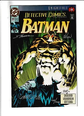 Buy DETECTIVE COMICS #666 (DC 1993) SIGNED By NOLAN & HANNA W/certificate: VF+8.5 • 27.22£