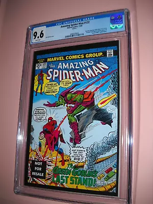 Buy Amazing Spider-man 122 Cgc 9.6 White 2005 Toybiz Reprint Green Goblin Marvel • 100.95£