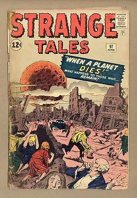 Buy Strange Tales #97 FR 1.0 1962 • 151.44£