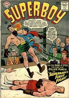Buy SUPERBOY #124 VG, 1st Insect Queen, DC Comics 1965 Stock Image • 10.87£