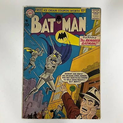 Buy Batman 111 1957 DC Comics VG/FN Very Good/fine 5.0 Armored Batman • 62.23£