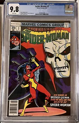 Buy Spider-Woman #3 CGC 9.8 1978 🔥🔥🔥🔥🔥NM/M • 138.06£