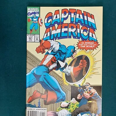 Buy Captain America #421 1968 Series Marvel Silver Age • 7.76£