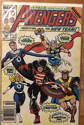 Buy 1988 Marvel - Avengers # 300 - The New Team 64 Page Spectacular • 6.21£