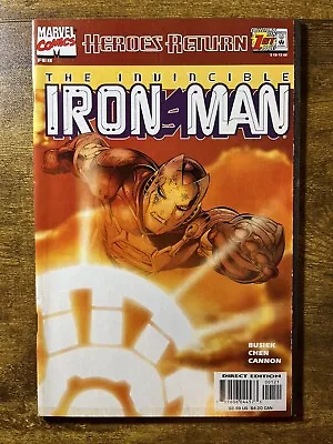 Buy Iron Man 1 Sean Chen Sunburst Variant Kurt Busiek Story Marvel Comics 1998 • 4.62£