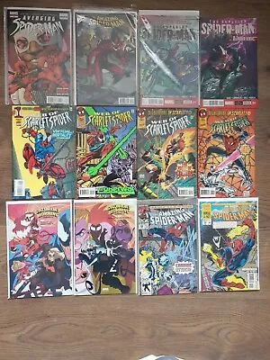 Buy Spider-Man 359 798 Web Of Scarlet Spider 1-4 Spider-Verse Death Of Venomverse  • 21.99£