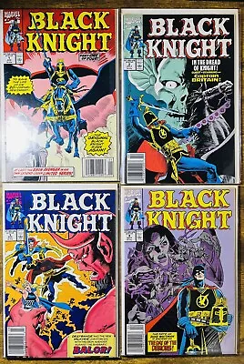 Buy Black Knight 1-4 Set Newsstand 1st Solo App Series 1st App Of Valkyrie 1990 B • 20.15£