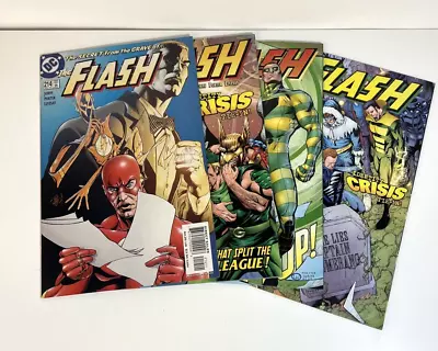 Buy DC The Flash Comics #214-#217 (Identity Crisis Tie-In) 4 Comic Lot • 8.93£