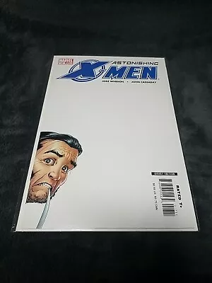 Buy Astonishing X-Men 17 Blank Sketch Cover John Cassaday Joss Whedon Wolverine NM • 3.80£