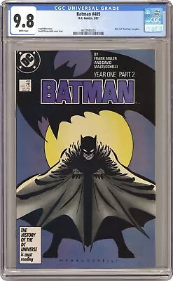 Buy Batman #405 CGC 9.8 1987 4072945010 • 252.40£