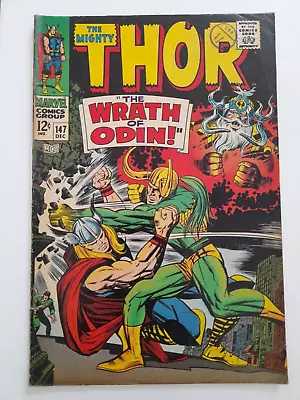 Buy Thor #147 Dec 1967 VGC/FINE 5.0 Origin Of The Inhumans Continued • 26.99£