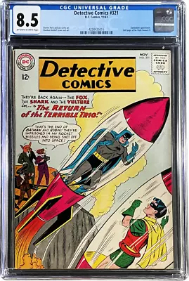 Buy Detective Comics 321 CGC 8.5 OW WH Batwoman Appearance • 213.57£